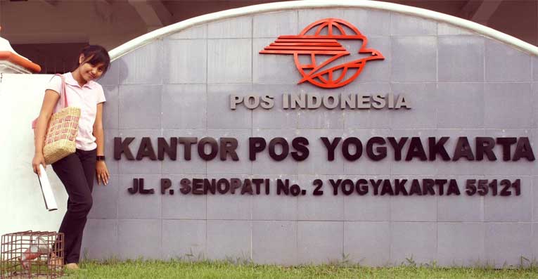 Kantor Pos Yogyakarta (kode pos 55000) oleh Paulina Damayanti.