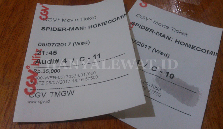 Tiket Spider-Man: Homecoming